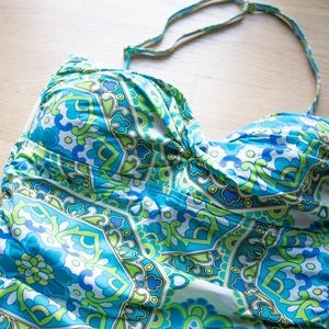 JANTZEN One Piece Swimsuit with Removable Halter